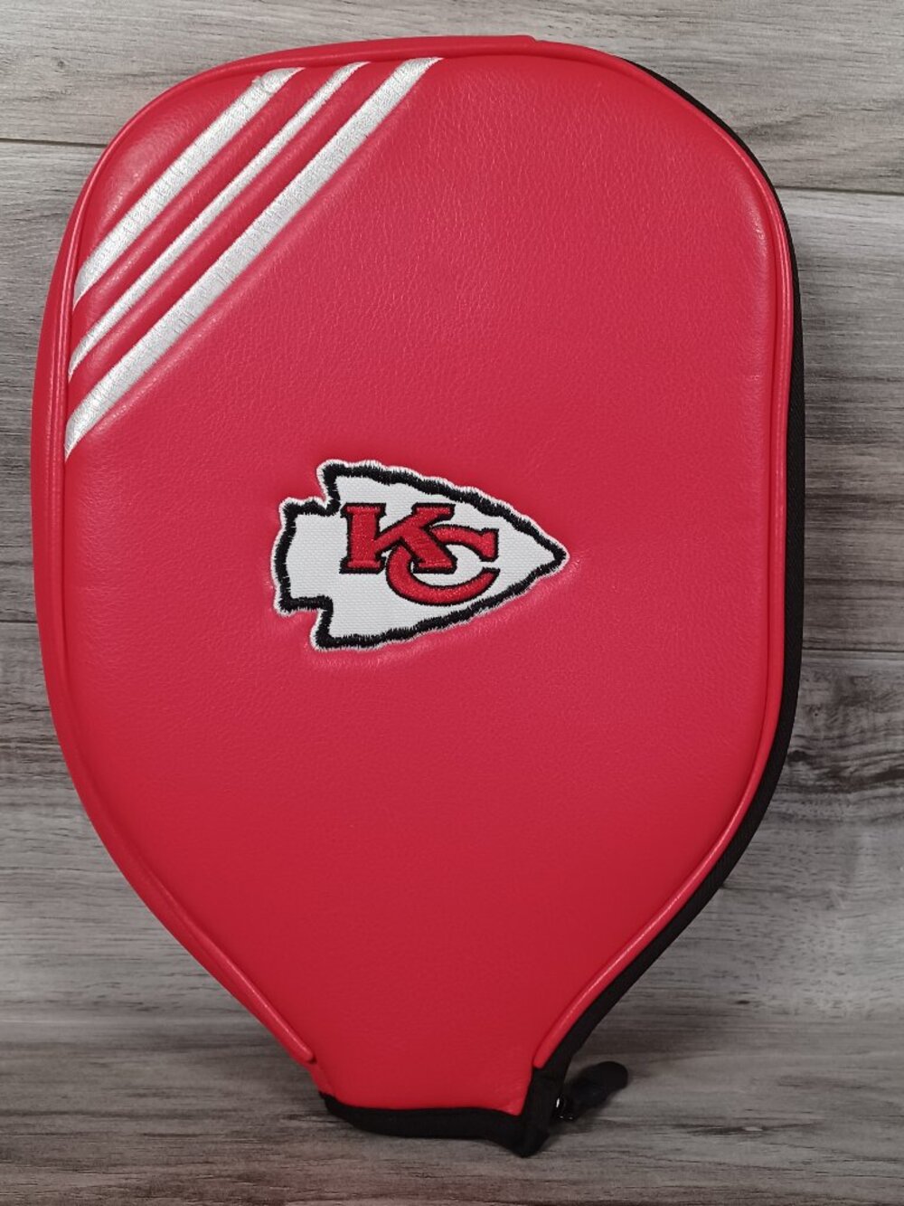 Parrot Brand Kansas City Chiefs Pickleball Paddle Padded Cover